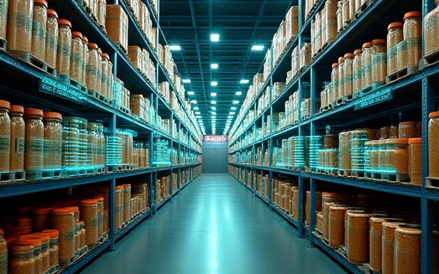 Sistema de gestión inteligente de inventario para hierbas y especias con análisis predictivo.
